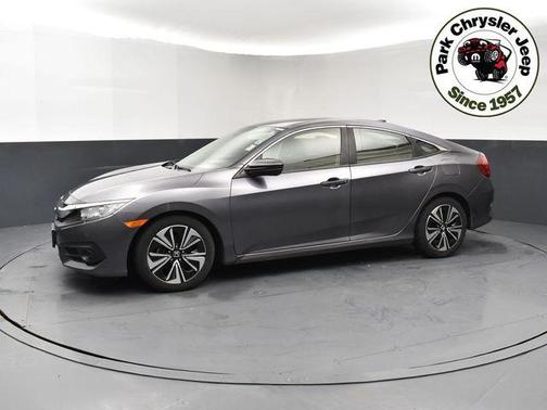 Modern Steel Metallic 2018 Honda Civic EX-T