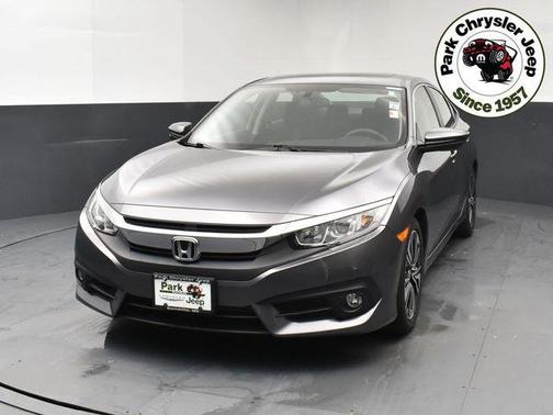 Modern Steel Metallic 2018 Honda Civic EX-T