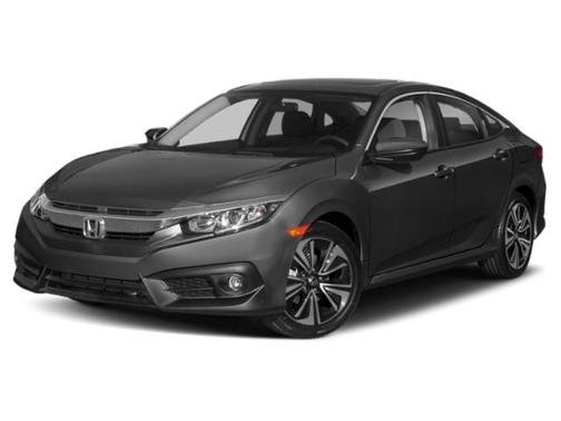 Modern Steel Metallic 2018 Honda Civic EX-T