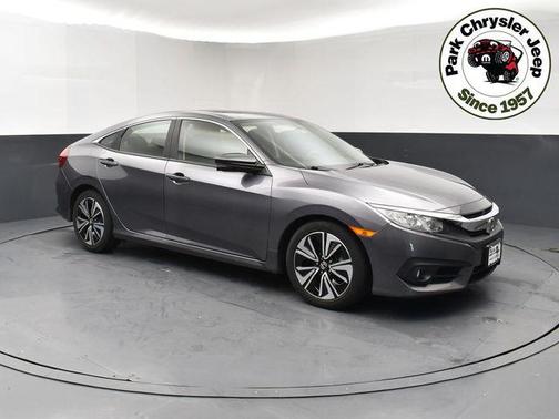 Modern Steel Metallic 2018 Honda Civic EX-T