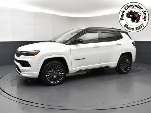 Bright White Clearcoat 2022 Jeep Compass High Altitude