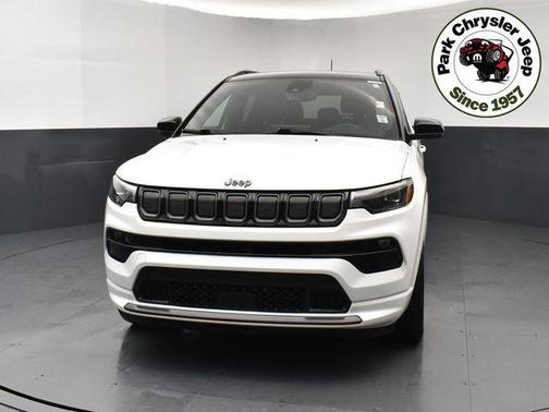 Bright White Clearcoat 2022 Jeep Compass High Altitude