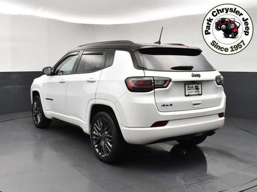 Bright White Clearcoat 2022 Jeep Compass High Altitude