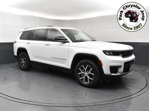 Bright White Clearcoat 2023 Jeep Grand Cherokee L Limited