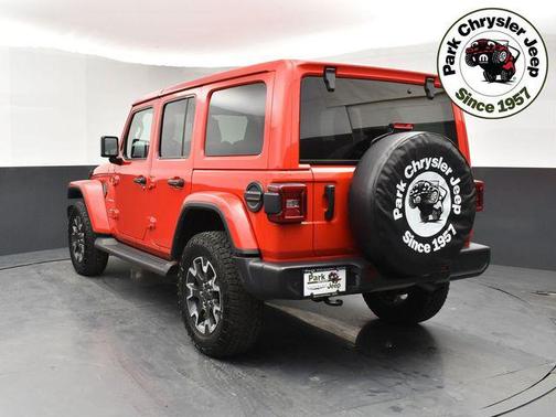 Firecracker Red Clearcoat 2024 Jeep Wrangler 4-Door Sahara 4x4