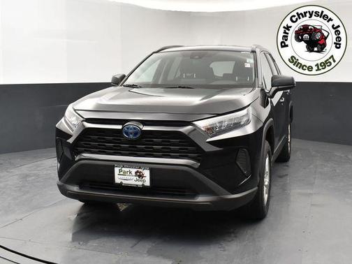 Midnight Black Metallic 2021 Toyota RAV4 Hybrid LE