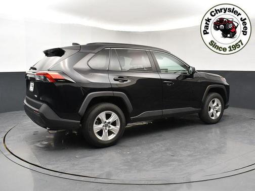 Midnight Black Metallic 2021 Toyota RAV4 Hybrid LE