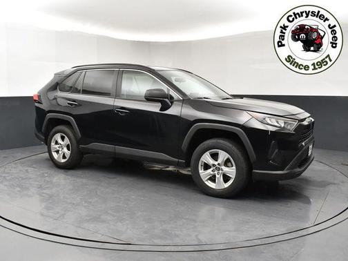 Midnight Black Metallic 2021 Toyota RAV4 Hybrid LE