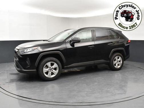 Midnight Black Metallic 2021 Toyota RAV4 Hybrid LE