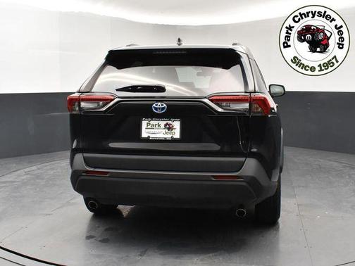 Midnight Black Metallic 2021 Toyota RAV4 Hybrid LE