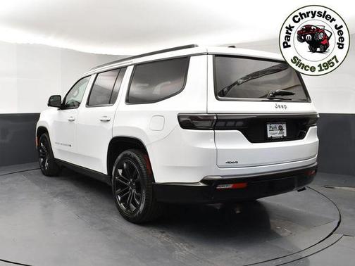 Bright White Clearcoat 2026 Jeep Grand Wagoneer Summit Obsidian 4x4