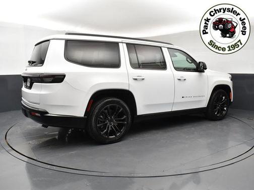 Bright White Clearcoat 2026 Jeep Grand Wagoneer Summit Obsidian 4x4
