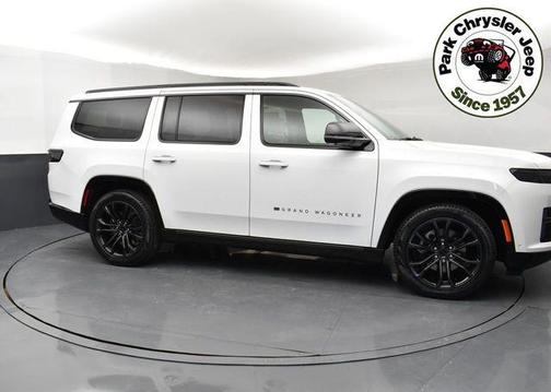 Bright White Clearcoat 2026 Jeep Grand Wagoneer Summit Obsidian 4x4