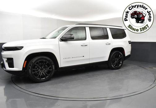 Bright White Clearcoat 2026 Jeep Grand Wagoneer Summit Obsidian 4x4