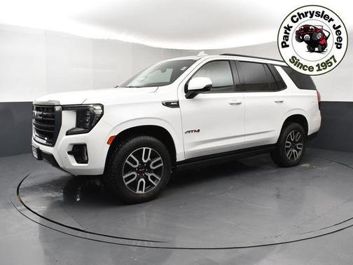 Summit White 2021 GMC Yukon 4WD AT4