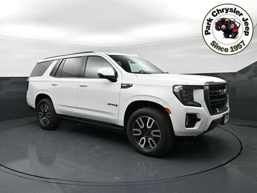 Summit White 2021 GMC Yukon 4WD AT4
