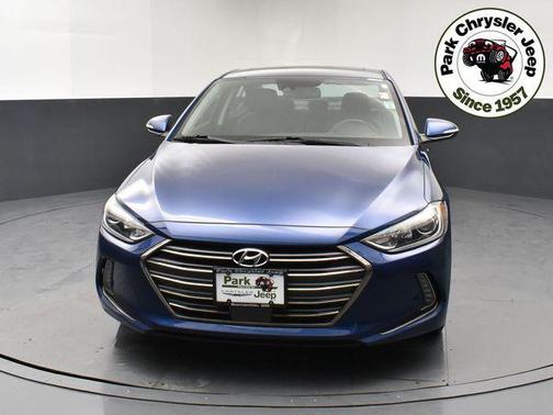 Lakeside Blue 2017 Hyundai ELANTRA Limited