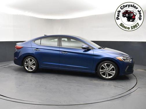 Lakeside Blue 2017 Hyundai ELANTRA Limited