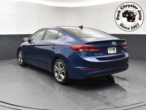 Lakeside Blue 2017 Hyundai ELANTRA Limited