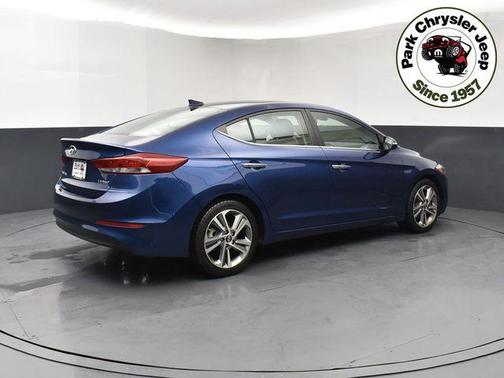 Lakeside Blue 2017 Hyundai ELANTRA Limited