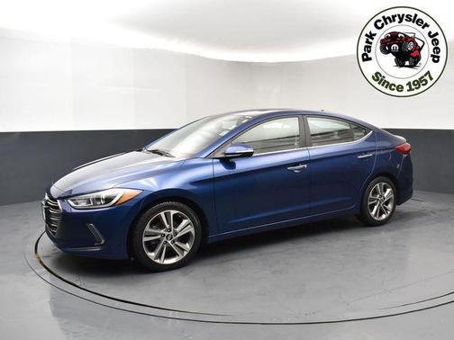 Lakeside Blue 2017 Hyundai ELANTRA Limited