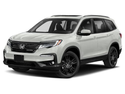 Platinum White Pearl 2021 Honda Pilot AWD Black Edition