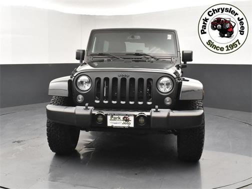 Black Clearcoat 2017 Jeep Wrangler Unlimited Sahara