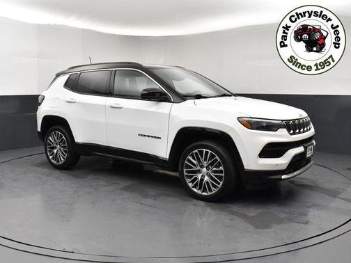 Bright White Clearcoat 2023 Jeep Compass Limited