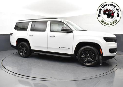 Bright White Clearcoat 2024 Jeep Wagoneer Series II Carbide 4x4