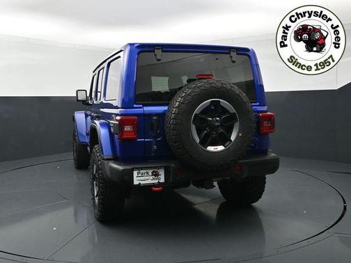 Ocean Blue Metallic Clearcoat 2020 Jeep Wrangler Unlimited Rubicon