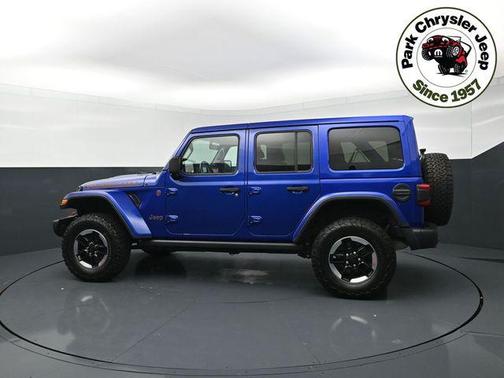 Ocean Blue Metallic Clearcoat 2020 Jeep Wrangler Unlimited Rubicon