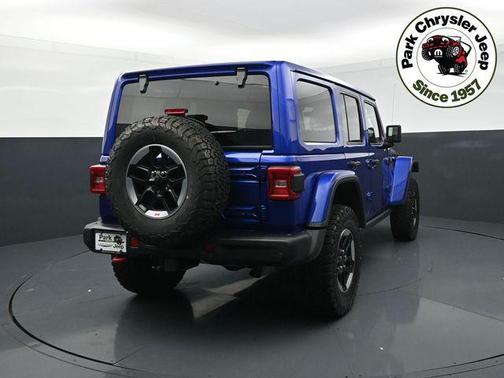 Ocean Blue Metallic Clearcoat 2020 Jeep Wrangler Unlimited Rubicon