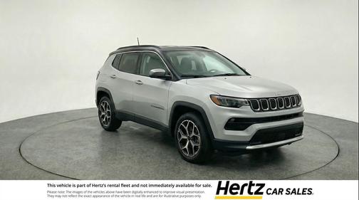 Silver Zynith Metallic Clearcoat 2025 Jeep Compass Limited