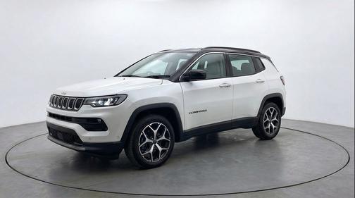 Bright White Clearcoat 2025 Jeep Compass Limited