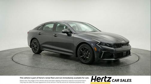 Interstellar Gray 2025 Kia K5 LXS