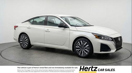 Glacier White 2025 Nissan Altima SV FWD