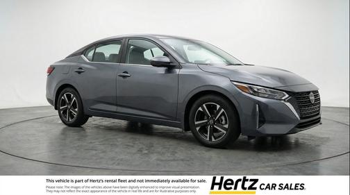Gun Metallic 2025 Nissan Sentra SV