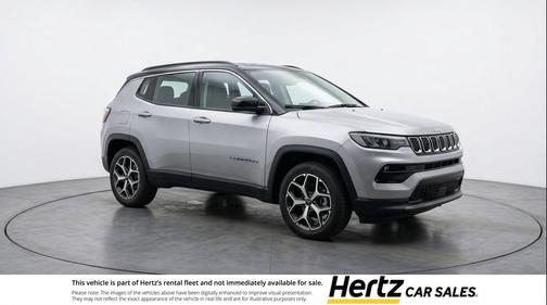 Silver Zynith Metallic Clearcoat 2025 Jeep Compass Limited