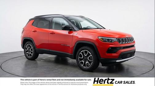 Red Hot Pearlcoat 2025 Jeep Compass Trailhawk