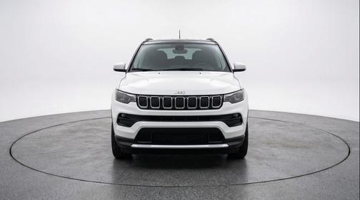 Bright White Clearcoat 2025 Jeep Compass Limited