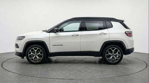 Bright White Clearcoat 2025 Jeep Compass Limited