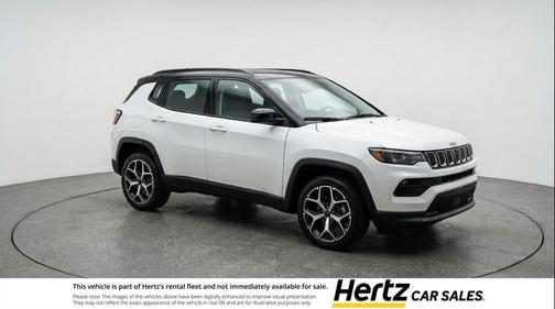 Bright White Clearcoat 2025 Jeep Compass Limited