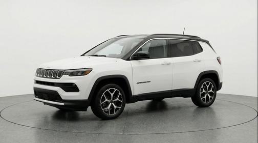Bright White Clearcoat 2025 Jeep Compass Limited