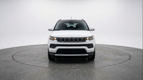 Bright White Clearcoat 2025 Jeep Compass Limited