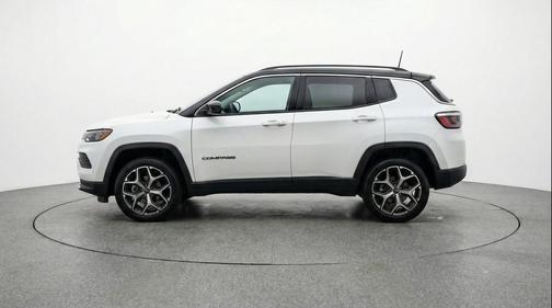 Bright White Clearcoat 2025 Jeep Compass Limited