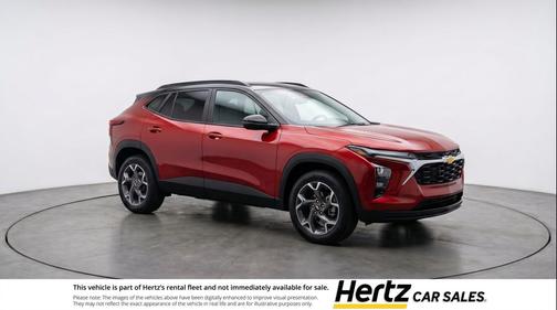 Crimson Metallic 2025 Chevrolet Trax LT