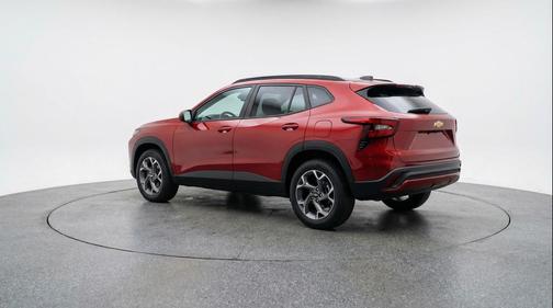 Crimson Metallic 2025 Chevrolet Trax LT
