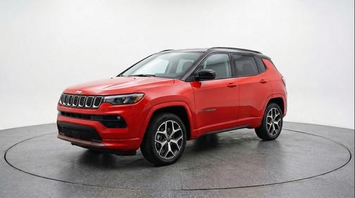 Red Hot Pearlcoat 2025 Jeep Compass Limited