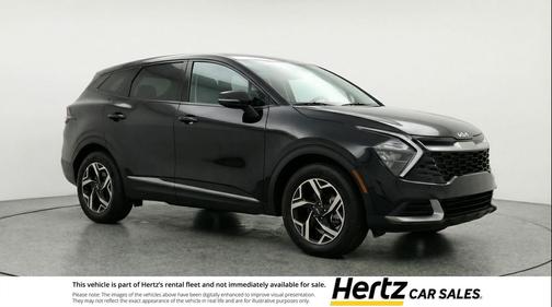 Ebony Black 2025 Kia Sportage LX