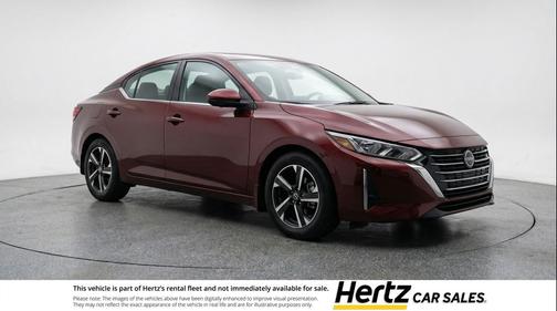 Rosewood Metallic 2025 Nissan Sentra SV